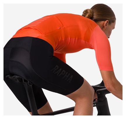 Rapha Pro Team Training Orange women's short sleeve jersey