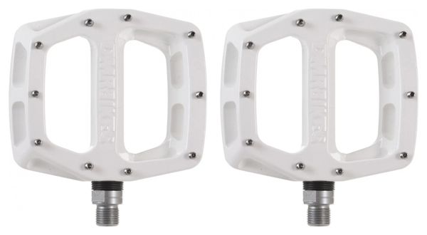 DMR V12 Flat Pedals White