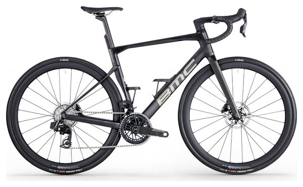 Road bike BMC Roadmachine 01 Three Sram Force AXS 12V 700 mm Black