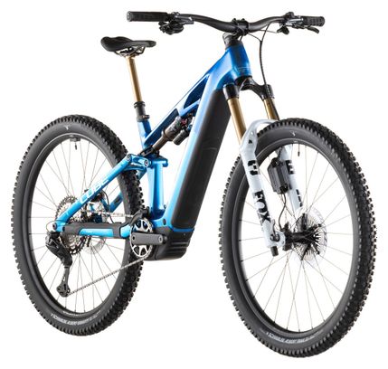 Cube Stereo Hybrid One44 HPC AT 800 Electric Full Suspension MTB Shimano Deore XT Di2 12S 800 Wh 27,5'' Actionteam Blu 2026