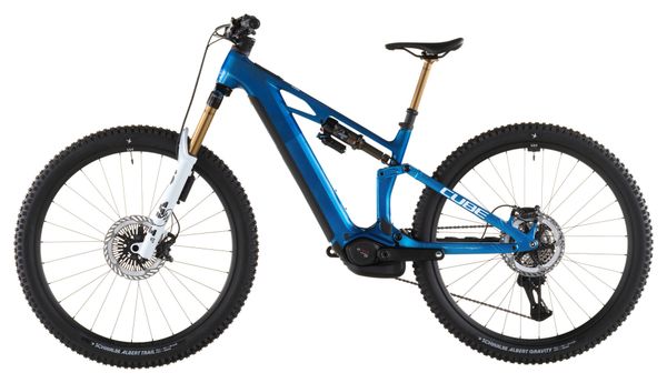 Cube Stereo Hybrid One44 HPC AT 800 Electric Full Suspension MTB Shimano Deore XT Di2 12S 800 Wh 27,5'' Actionteam Blu 2026