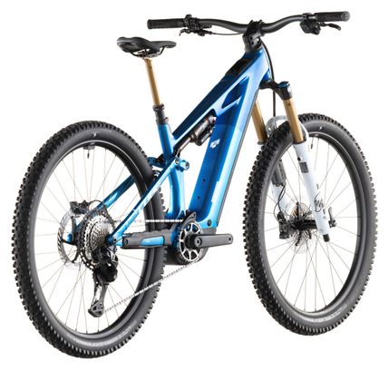 Cube Stereo Hybrid One44 HPC AT 800 Electric Full Suspension MTB Shimano Deore XT Di2 12S 800 Wh 27,5'' Actionteam Blu 2026