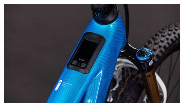 Cube Stereo Hybrid One44 HPC AT 800 Electric Full Suspension MTB Shimano Deore XT Di2 12S 800 Wh 27,5'' Actionteam Blu 2026