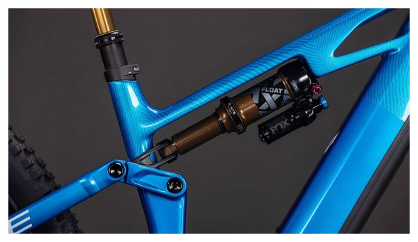 Cube Stereo Hybrid One44 HPC AT 800 Electric Full Suspension MTB Shimano Deore XT Di2 12S 800 Wh 27,5'' Actionteam Blu 2026