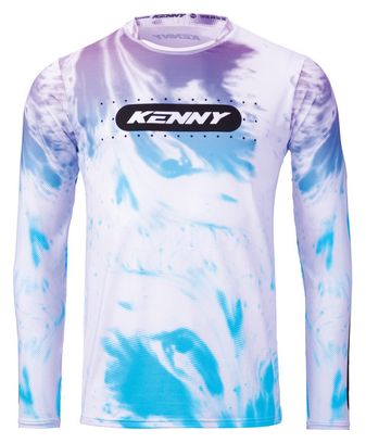 Prolight Children's Splash Gradiant Long Sleeved Jersey White