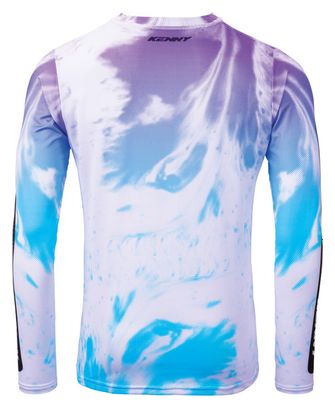 Prolight Children's Splash Gradiant Long Sleeved Jersey White