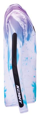 Prolight Children's Splash Gradiant Long Sleeved Jersey White