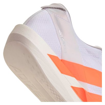 Chaussures Running adidas Adizero Adios 9 Blanc/Orange Homme