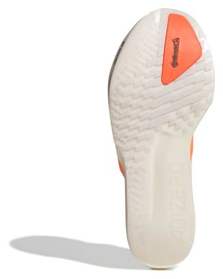 Chaussures Running adidas Adizero Adios 9 Blanc/Orange Homme