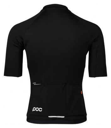 Maillot Manches Courtes Poc Pristine Noir