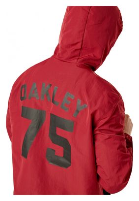 Oakley 75 Hoodie Coach Jacket Bordeaux Jacket