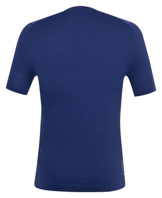 Salewa Agner Merino T-Shirt Blue