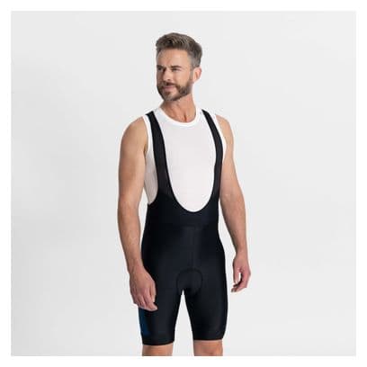 Cuissard Velo Avec Bretelless Rogelli Tyro II - Homme - Bleu/Noir