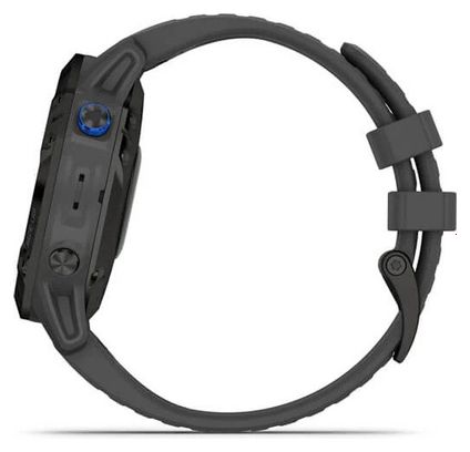 Garmin fenix 6 - Pro Solar Edition GPS Watch Black with Slate Grey Band