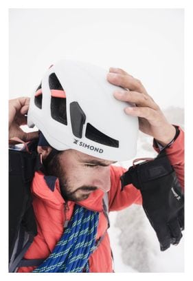 Simond Edge Climbing Helmet White