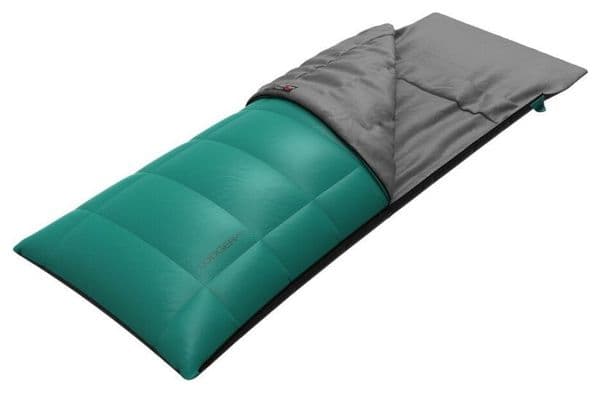 Couverture de sac de couchage d'extérieur Hannah modèle Lodger 200 gauche -11°C-Vert