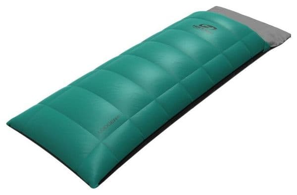 Couverture de sac de couchage d'extérieur Hannah modèle Lodger 200 gauche -11°C-Vert