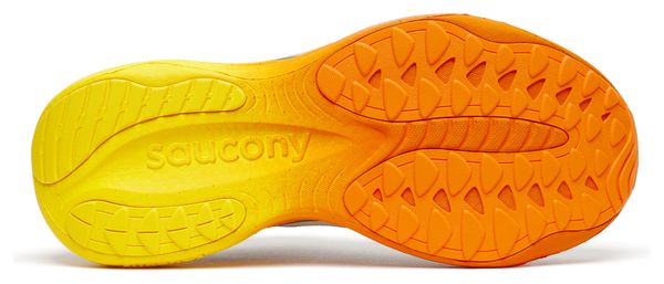 Saucony Ride 19 hardloopschoenen grijs/oranje voor heren