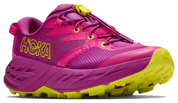 Hoka Speedgoat 7 Pink Kids' Trail Running Shoes