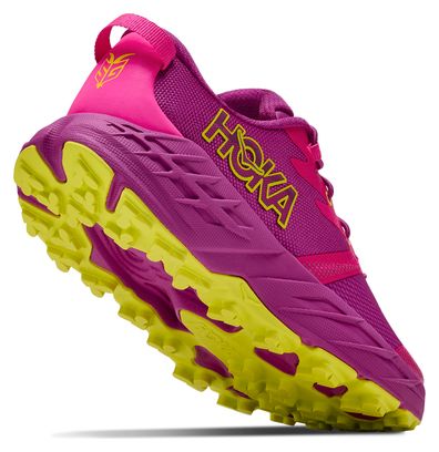 Hoka Speedgoat 7 Pink Kids' Trail Running Shoes
