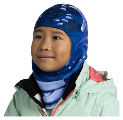 Buff Polar Sturmhaube Blau Kinder