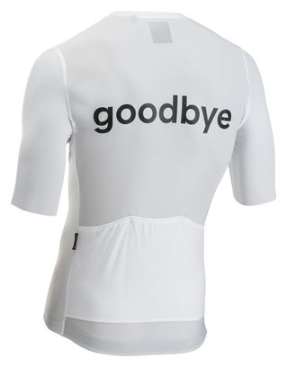 Maillot de manga corta Northwave Blade Hello Goodbye blanco para hombre