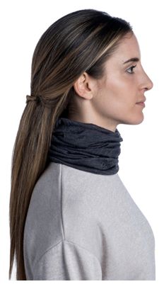 Buff Merino Lightweight Tube Scarf 10020200, Unisexe, Grise, châles