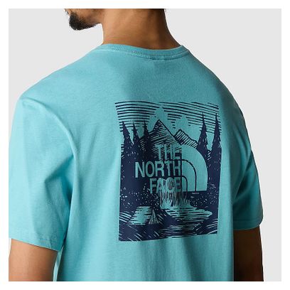 The North Face Red Box Celebration T-Shirt Blue