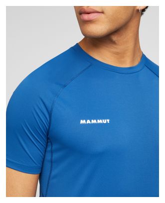 T-Shirt Technique Mammut Ducan FL Bleu Homme