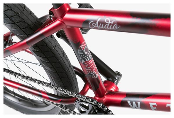 WeThePeople Audio 21.9'' TT Bike Freestyle 22'' Matt Aqua Red