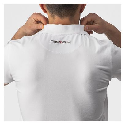 Castelli Race Day Polo Wit
