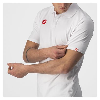 Castelli Race Day Polo Wit