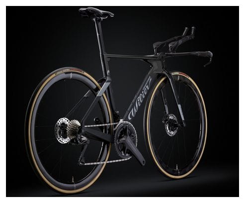 Wilier Triestina Turbine SLR Triathlonrad Shimano Ultegra Di2 12S 700 mm Schwarz 2024