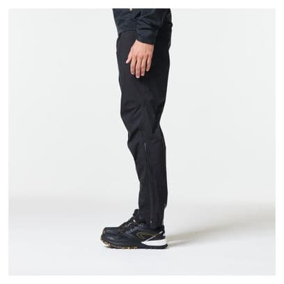Pantalon de Trail Imperméable Kiprun Noir