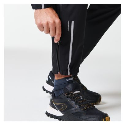 Pantalon de Trail Imperméable Kiprun Noir Homme