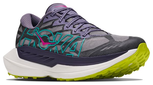 Scarpe da trail Hoka Rocket X Trail viola da donna