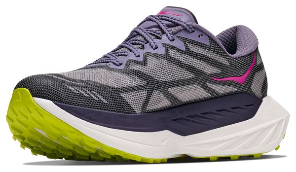 Scarpe da trail Hoka Rocket X Trail viola da donna