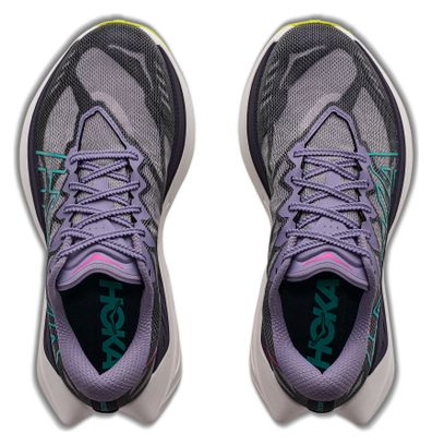Scarpe da trail Hoka Rocket X Trail viola da donna