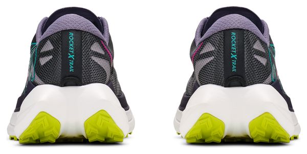 Scarpe da trail Hoka Rocket X Trail viola da donna