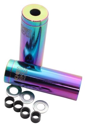 Pegs BMX KHE LASER PRO paire 10 / 12 / 14 mm