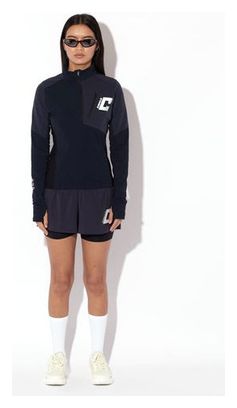 Women's Circle Winter Layer Navy Fleece