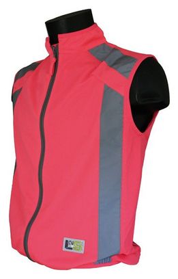 L2S Hight Vision Gilet VISIOPLUS Neon Roze