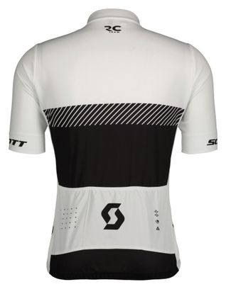 Maillot de manga corta Scott RC Team Hombre Blanco/Negro