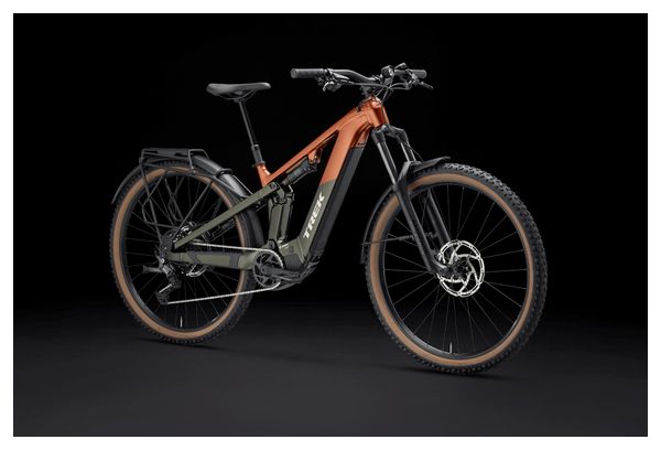 Trek Powerfly+ FS 4 EQ Electric MTB Shimano Cues 10S 600Wh 29'' Orange/Green Gen 4