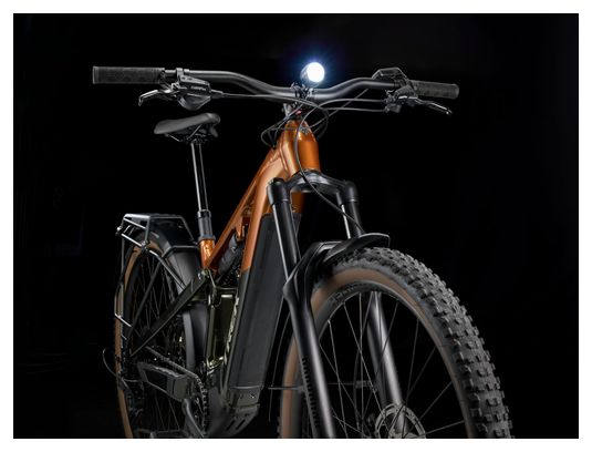 Trek Powerfly+ FS 4 EQ Electric MTB Shimano Cues 10S 600Wh 29'' Orange/Green Gen 4