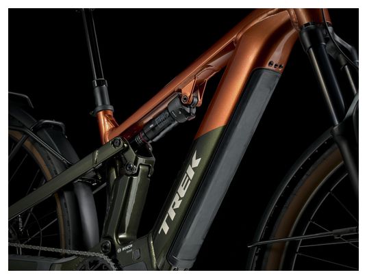 Trek Powerfly+ FS 4 EQ Electric MTB Shimano Cues 10S 600Wh 29'' Orange/Green Gen 4