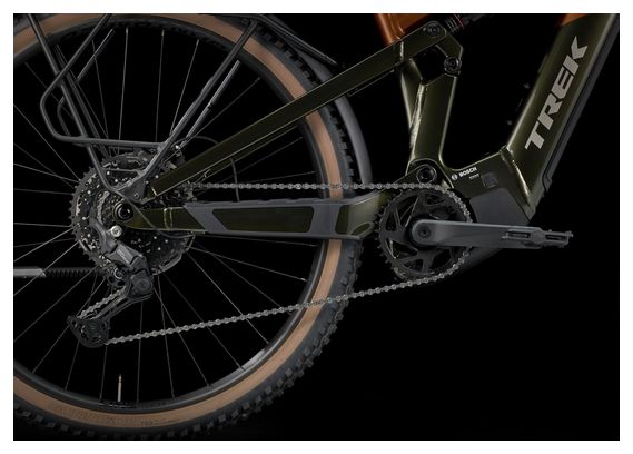 Trek Powerfly+ FS 4 EQ Electric MTB Shimano Cues 10S 600Wh 29'' Orange/Green Gen 4
