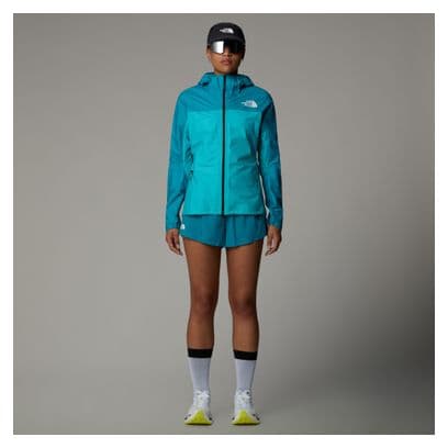 Veste Impeméable The North Face Summit Superior Futurelight Bleu Femme