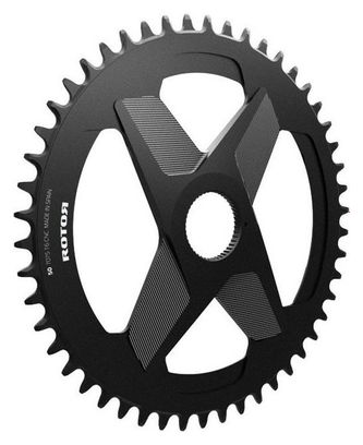 Plato Rotor NoQ Direct Mount Redondo Negro