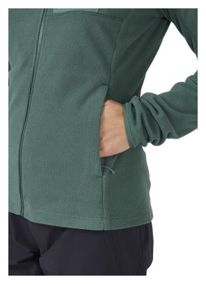 Dames RAB Tecton Hoody Fleece Groen